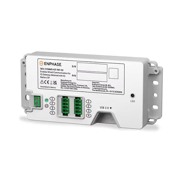 Kit De Stockage Enphase Triphasé IQ Battery 5P - 15 kWh FlexPhase Montage Mural
